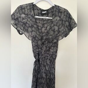 Reformation Wrap Maxi Dress